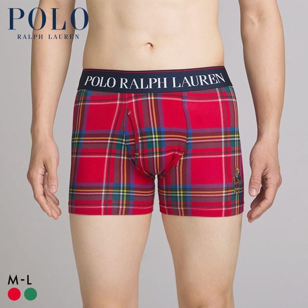 ポロ ラルフ ローレン Holiday Bear Embroidery Boxer Brief ボクサーパンツ 前あき メンズ アンダーウェア POLO RALPH LAUREN