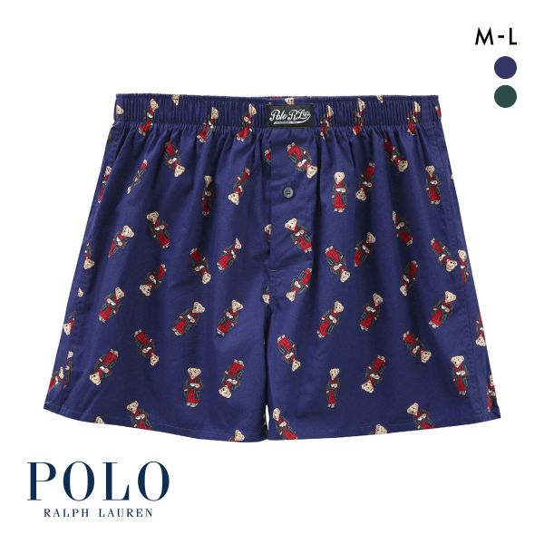 ポロ ラルフ ローレン Fall Morning Robe Bear トランクス 前あき メンズ アンダーウェア POLO RALPH LAUREN