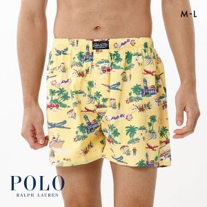 ポロ ラルフ ローレン Bear On Holiday Woven Boxer トランクス 前あき メンズ アンダーウェア POLO RALPH LAUREN