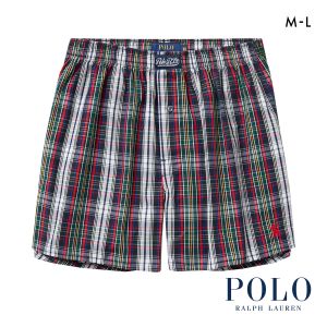 ポロ ラルフ ローレン Innes Plaid Woven Boxer トランクス 前あき メンズ アンダーウェア POLO RALPH LAUREN