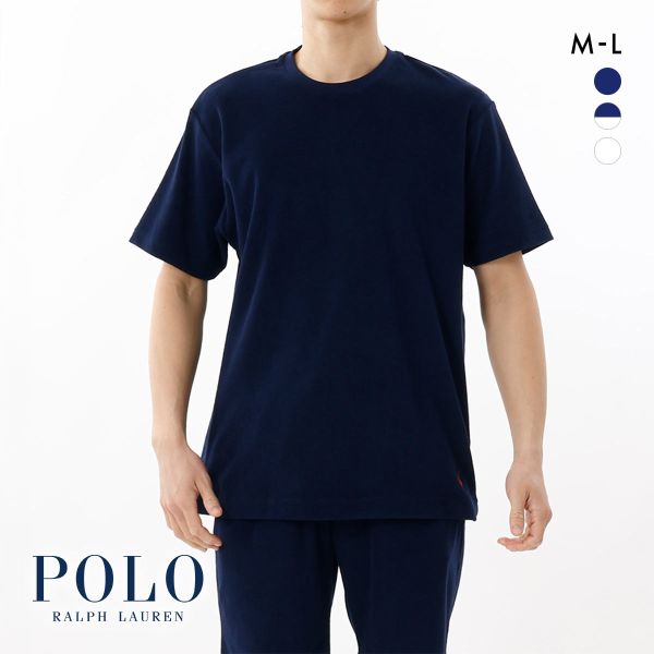 ポロ ラルフ ローレン Terry Cloth Crew Neck Short Sleeve クルーネック Tシャツ 半袖 メンズ スリープウェア POLO RALPH LAUREN