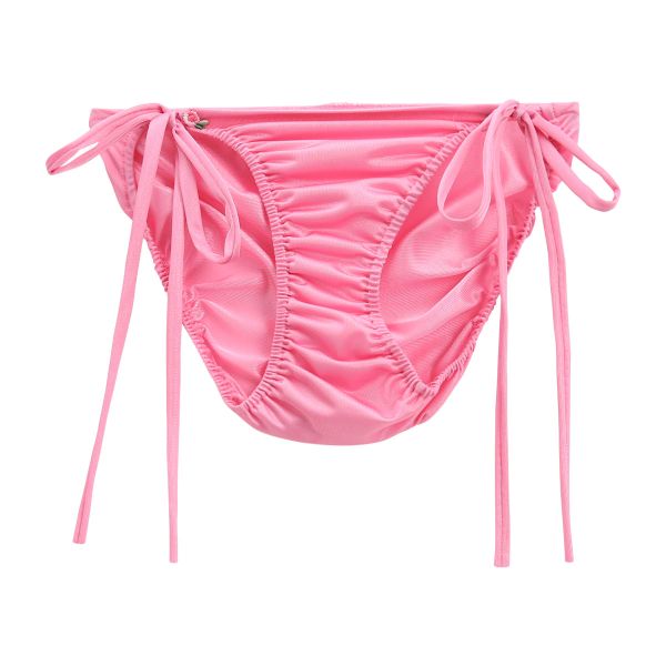 Fany 紐パン ショーツ セクシー フラワーモチーフ付き 横紐