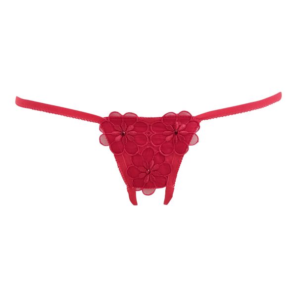 ファニィ FANY お花付き オープンクロッチショーツ