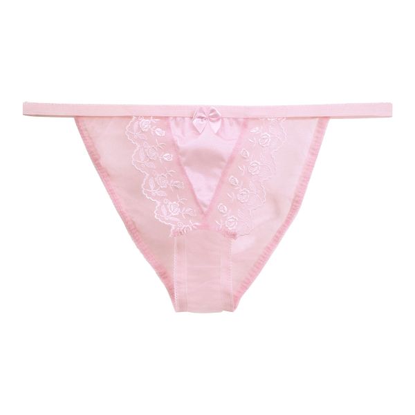 ファニィ FANY ローズ刺繍 シースルー ショーツ