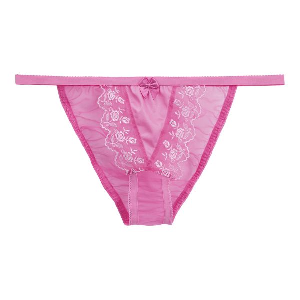 ファニィ FANY ローズ刺繍 シースルー ショーツ