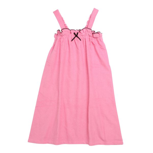 リボンがキュートなワンピースバスラップ ドレス レディース ブルーミングフローラ