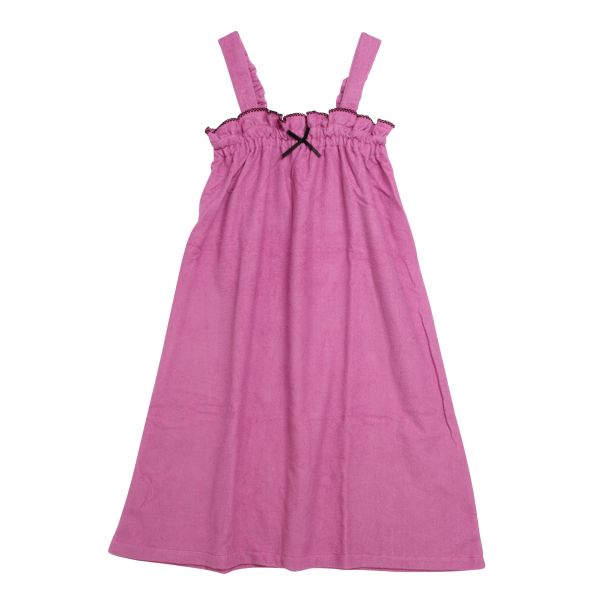 リボンがキュートなワンピースバスラップ ドレス レディース ブルーミングフローラ