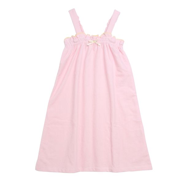 リボンがキュートなワンピースバスラップ ドレス レディース ブルーミングフローラ