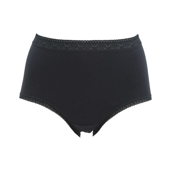 ヒップ美人 美尻メイク 脇スッキリ はきこみ深め 綿混 ショーツ