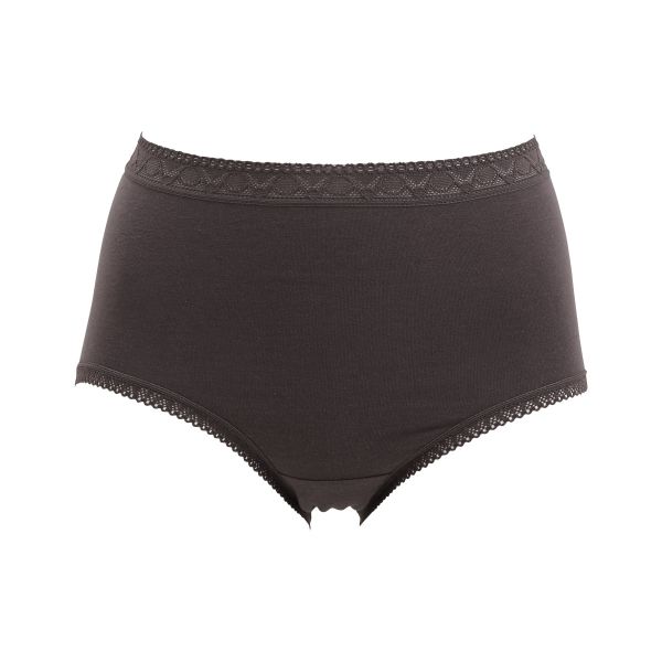 ヒップ美人 美尻メイク 脇スッキリ はきこみ深め 綿混 ショーツ