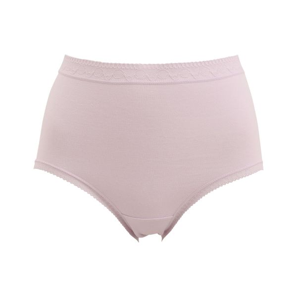 ヒップ美人 美尻メイク 脇スッキリ はきこみ深め 綿混 ショーツ