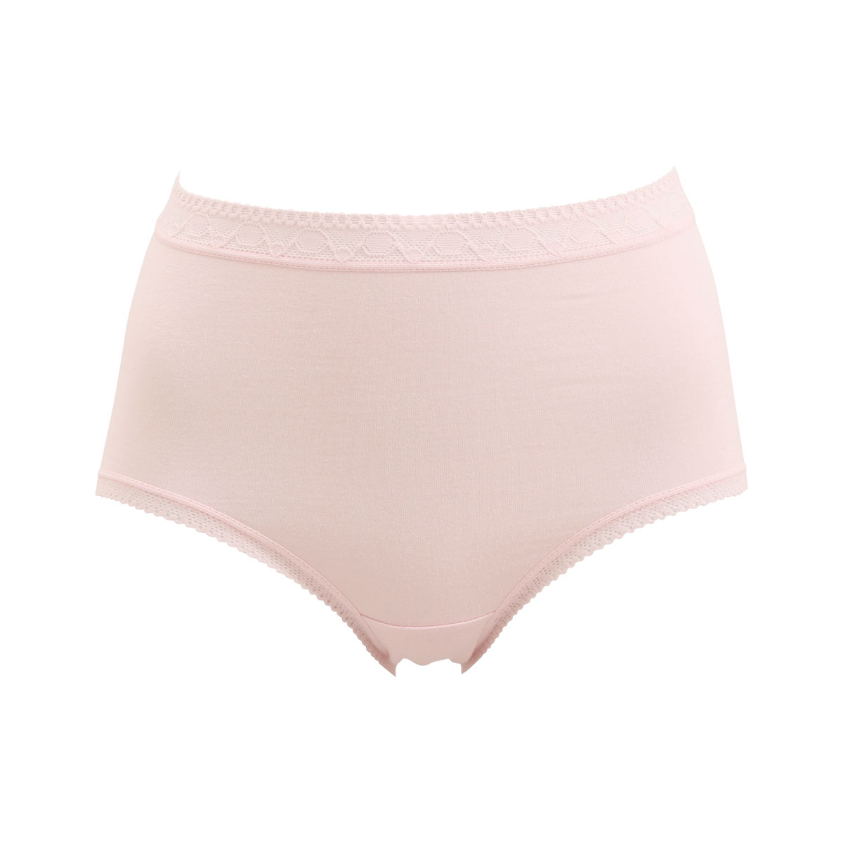 ヒップ美人 美尻メイク 脇スッキリ はきこみ深め 綿混 ショーツ(SP-サーモンピンク-M)