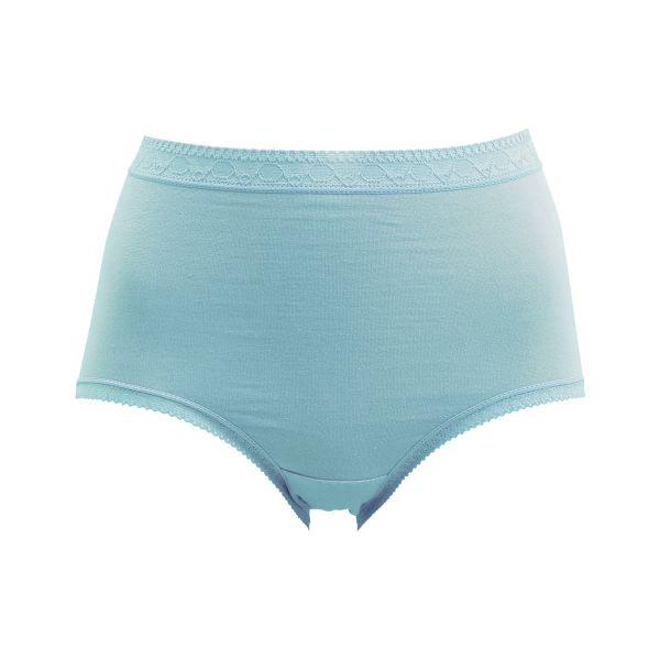 ヒップ美人 美尻メイク 脇スッキリ はきこみ深め 綿混 ショーツ