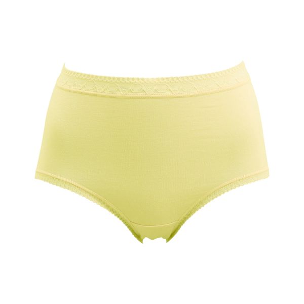 ヒップ美人 美尻メイク 脇スッキリ はきこみ深め 綿混 ショーツ