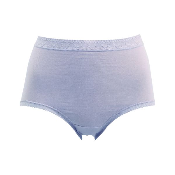 ヒップ美人 美尻メイク 脇スッキリ はきこみ深め 綿混 ショーツ