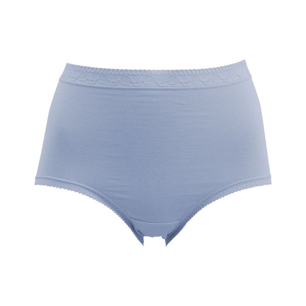 ヒップ美人 美尻メイク 脇スッキリ はきこみ深め 綿混 ショーツ