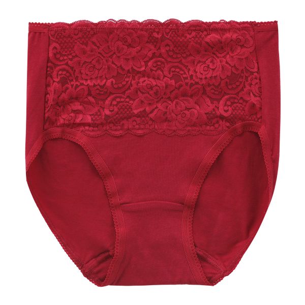 綿たっぷり おしりすっぽり フィットショーツ 綿混 ノーマルショーツ 3L 4L 5L