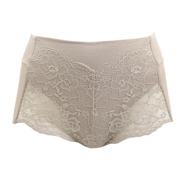 とろける肌ここち おなかサポート ショーツ はき込み深め フロントレース 単品