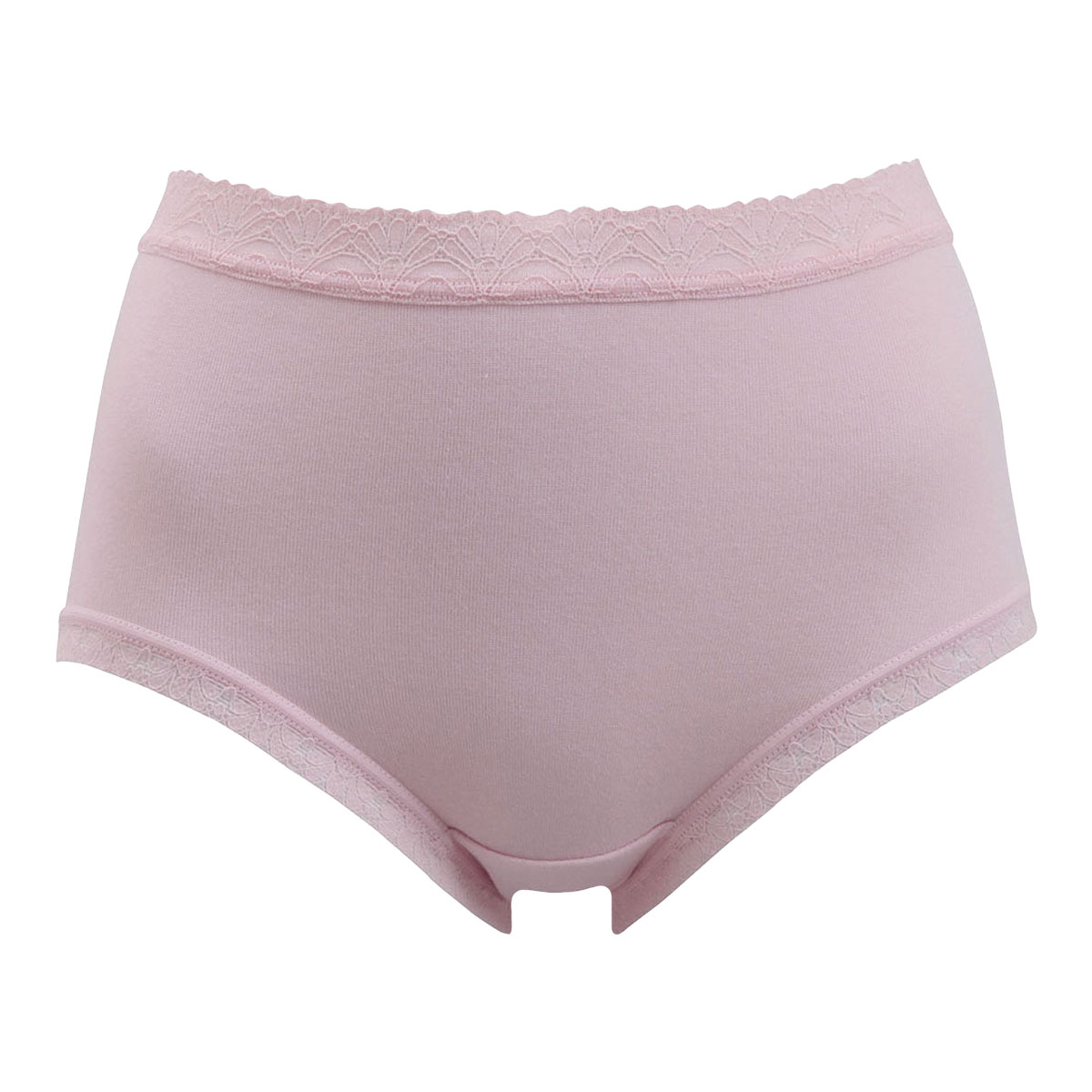 クロスコ KUROSUCO 日本製 綿混 お腹すっぽりFit ノーマルショーツ(RO-ローズ-M)