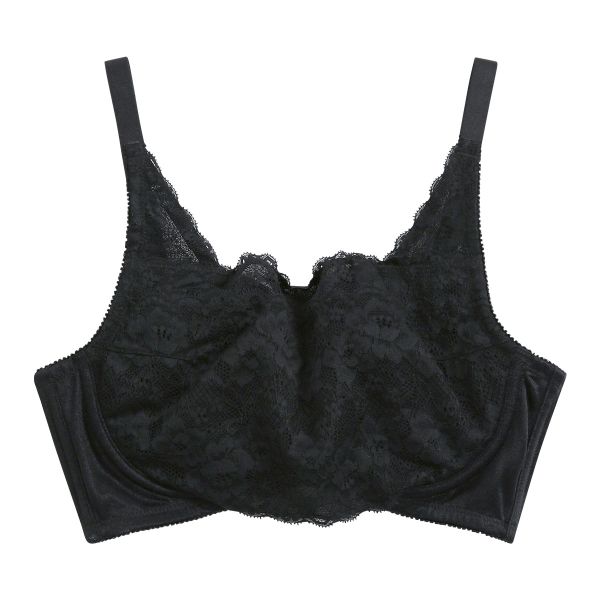 クロスコ KUROSUCO 胸を小さく見せるブラ 脇高 脇肉 胸元カバー ブラジャー DEFG 大きいサイズ 単品