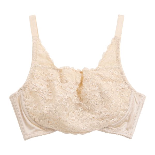 クロスコ KUROSUCO 胸を小さく見せるブラ 脇高 脇肉 胸元カバー ブラジャー DEFG 大きいサイズ 単品