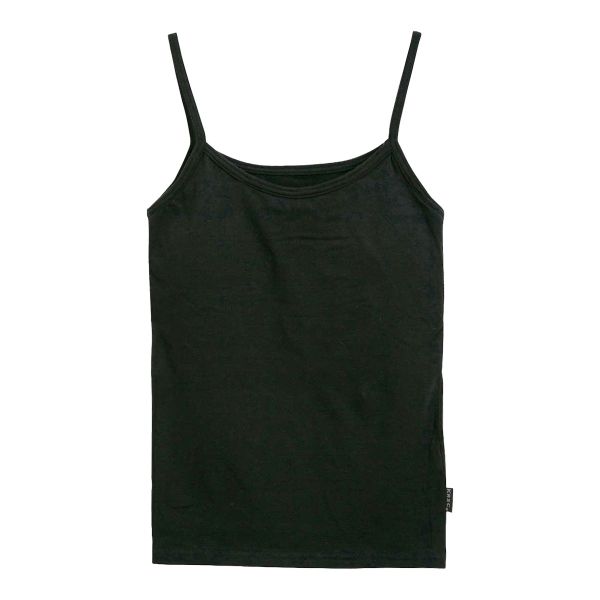 クロスコ KUROSUCO やわらか綿混 カップ付き キャミソール ブラキャミ ブラトップ