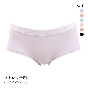クロスコ KUROSUCO 日本製 綿混 ストレッチFit ローライズショーツ