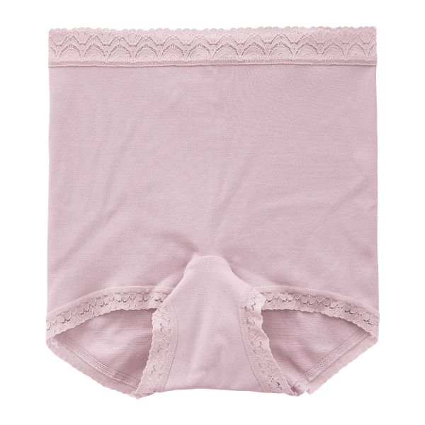 クロスコ KUROSUCO ショーツ お腹すっぽり 深め ハイウエスト 一分丈 日本製 綿混 ストレッチ 単品