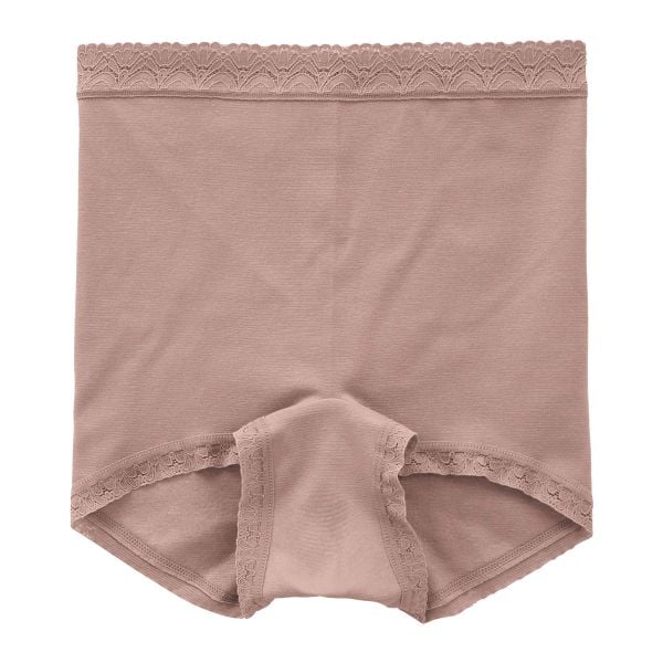 クロスコ KUROSUCO ショーツ お腹すっぽり 深め ハイウエスト 一分丈 日本製 綿混 ストレッチ 単品