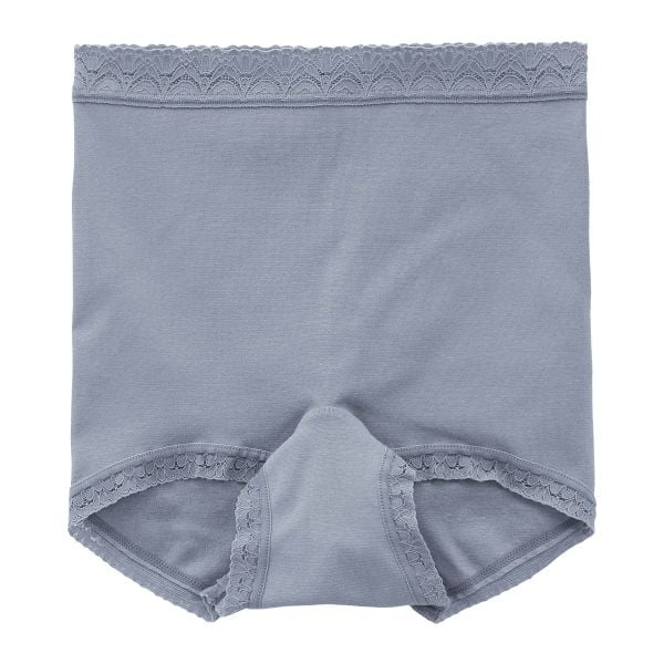 クロスコ KUROSUCO ショーツ お腹すっぽり 深め ハイウエスト 一分丈 日本製 綿混 ストレッチ 単品