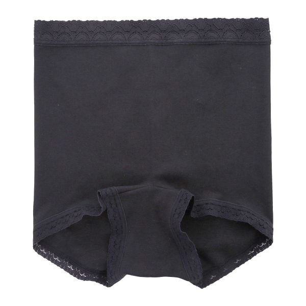 クロスコ KUROSUCO ショーツ お腹すっぽり 深め ハイウエスト 一分丈 日本製 綿混 ストレッチ 単品