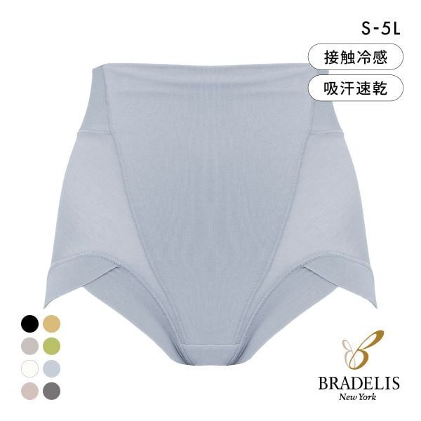 ブラデリス 綿混楽々デイリー フィットショーツ S-5L 深ばき ソフト おなかおさえ 吸汗速乾 接触冷感 おしりすっぽり 美尻