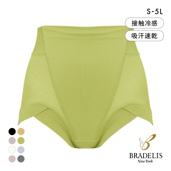 ブラデリス 綿混楽々デイリー フィットショーツ S-5L 深ばき ソフト おなかおさえ 吸汗速乾 接触冷感 おしりすっぽり 美尻
