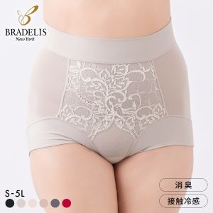 ブラデリス 美尻補正 綿混フィットレースショーツ S-5L サポート おしりすっぽり 吸汗 消臭 BRADELIS NY PEACE