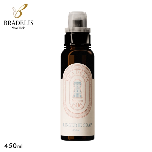 ブラデリス BRADELIS ランジェリーソープ 液体タイプ 450ml 約90回分 フラワーブーケの香り 手洗い 液体洗剤