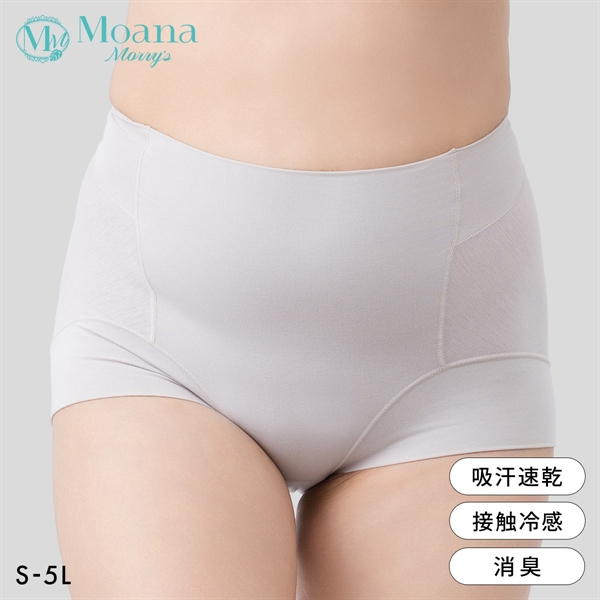モアナモリーズ 森みなのオーガニックコットン混 エアリーショーツ レディース S-5L 超らくちん おしりすっぽり 敏感肌