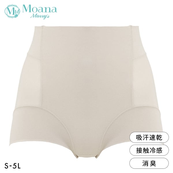 モアナモリーズ 森みなのオーガニックコットン混 エアリーショーツ レディース S-5L 超らくちん おしりすっぽり 敏感肌