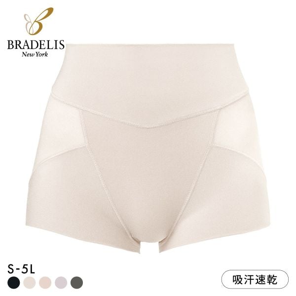 ゆきねえ 365綿混モアらく すっぽりショーツ S-5L おなかおさえ 超らくちん おしりすっぽり 吸汗速乾 ブラデリス 大きいサイズ