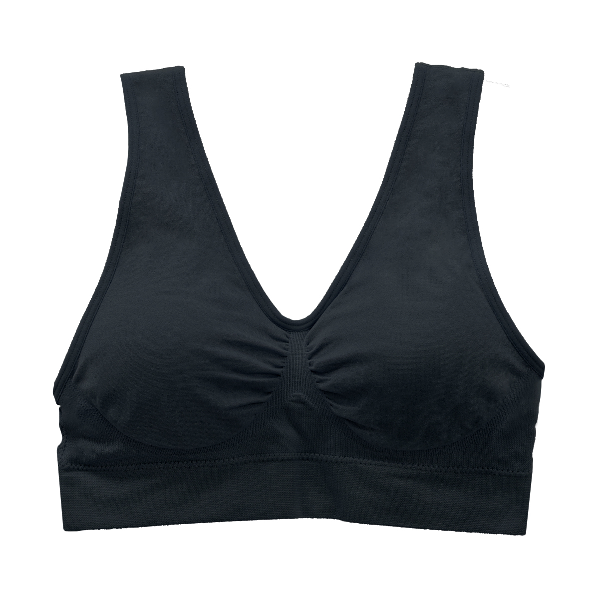 A70からH80まで対応　おやすみ美人のナイトブラ ノンワイヤー ブラジャー ナイトブラ ワイヤレスブラ おやすみブラ 単品(BK-ブラック-M)