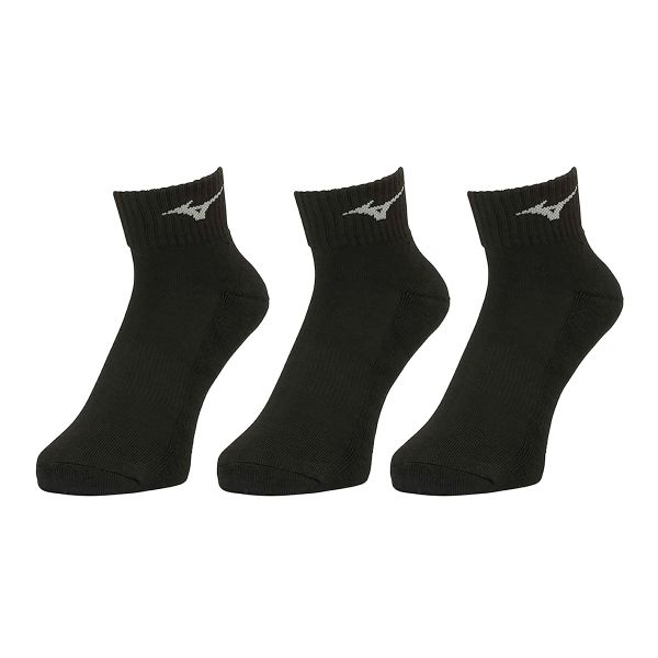 ミズノ MIZUNO ベーシック ソックス 3P ショート丈 ユニセックス 男女兼用 靴下 3足組 レディース メンズ スポーツ 足首丈 23-25cm 25-27cm