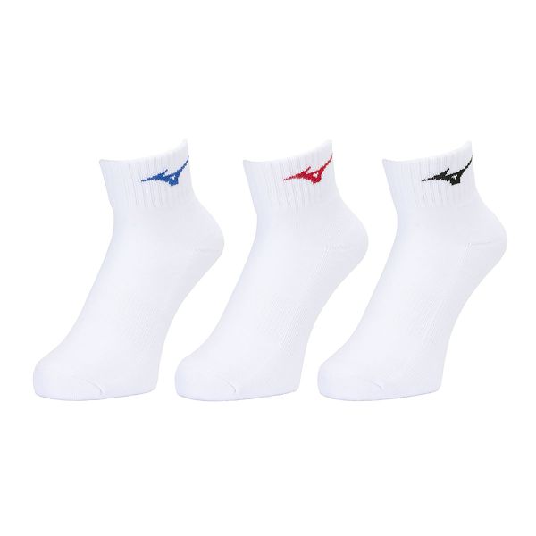 ミズノ MIZUNO ベーシック ソックス 3P ショート丈 ユニセックス 男女兼用 靴下 3足組 レディース メンズ スポーツ 足首丈 23-25cm 25-27cm