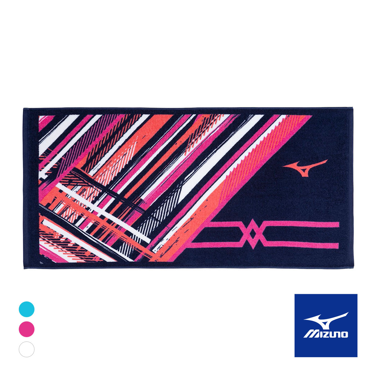 ミズノ 今治製バスタオル スポーツタオル 綿100％ 箱入り 日本製 ユニセックス 男女兼用 ギフト プレゼント 快適 国産(PI-ピンク-Free)