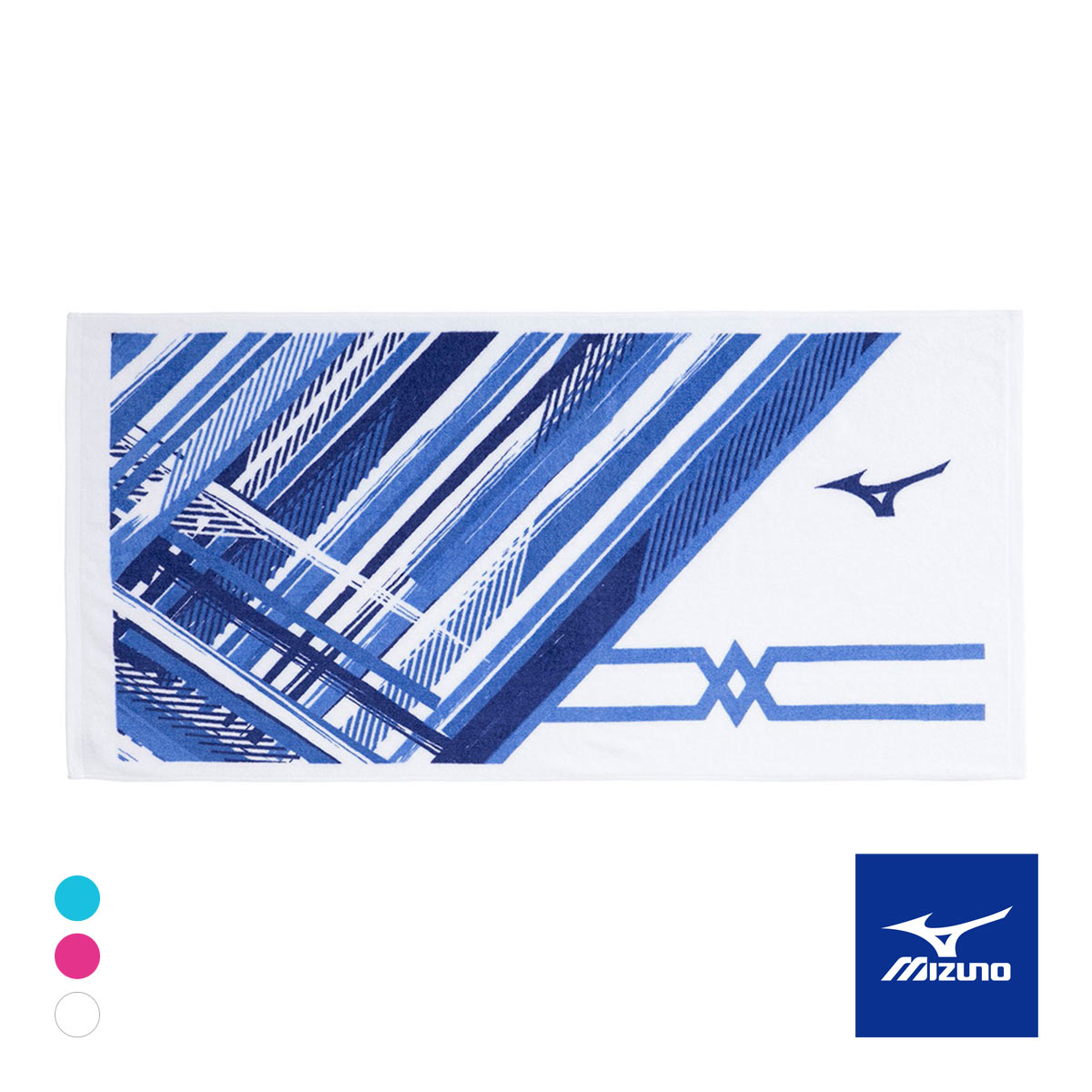 ミズノ 今治製バスタオル スポーツタオル 綿100％ 箱入り 日本製 ユニセックス 男女兼用 ギフト プレゼント 快適 国産(WH-ホワイト-Free)