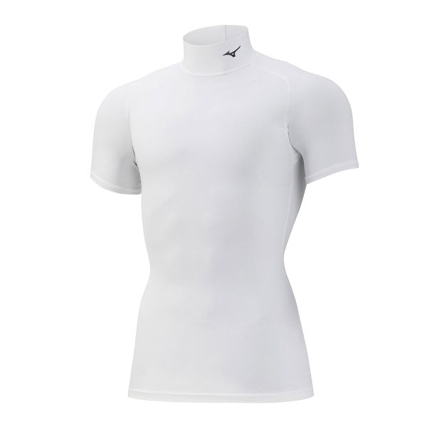 ミズノ MIZUNO バイオギア BIOGEAR シャツ メンズ ハイネック 半袖 コンプレッション スポーツ