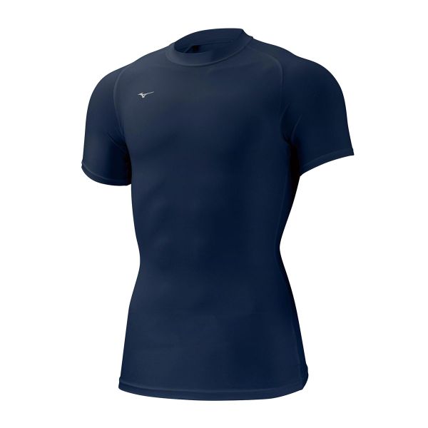 ミズノ MIZUNO バイオギア BIOGEAR シャツ メンズ クルーネック 半袖 コンプレッション スポーツ 丸首