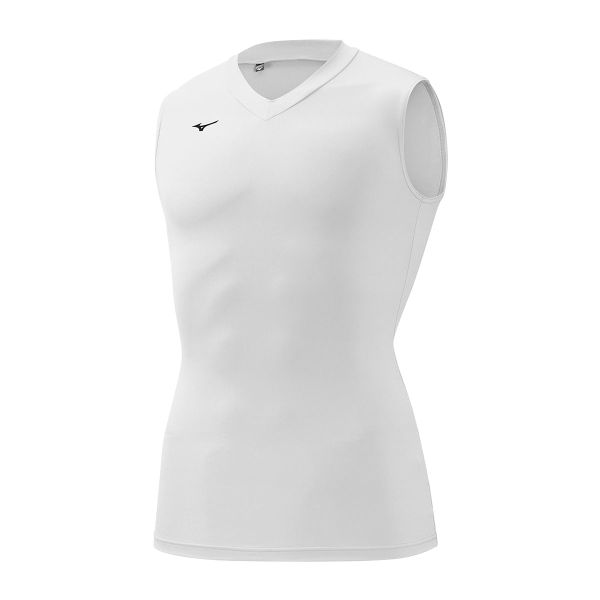 ミズノ MIZUNO バイオギア BIOGEAR シャツ メンズ Vネック ノースリーブ コンプレッション スポーツ