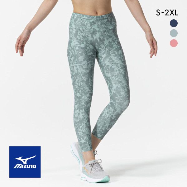 ミズノ タイツ レギンス S-2XL 安定 コンプレッション スポーツ 速乾 ヨガ トレーニングウェア スポーツ 大きいサイズ MIZUNO