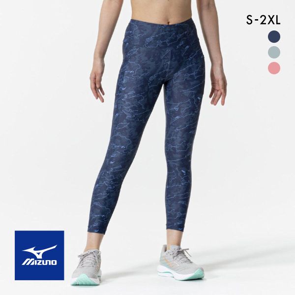 ミズノ タイツ レギンス S-2XL 安定 コンプレッション スポーツ 速乾 ヨガ トレーニングウェア スポーツ 大きいサイズ MIZUNO
