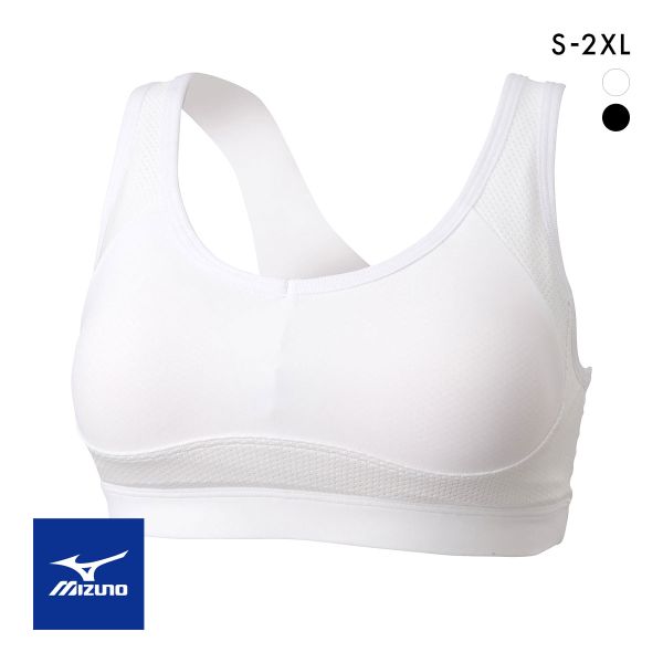ミズノ MIZUNO 水陸両用 スポーツブラ パワーフィットブラ ハイサポート ハーフトップ 超安定 スポブラ スイミング トレーニング ジム