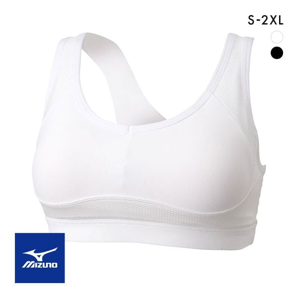 ミズノ MIZUNO 水陸両用 スポーツブラ パワーフィットブラ ハイサポート ハーフトップ 超安定 スポブラ スイミング トレーニング ジム